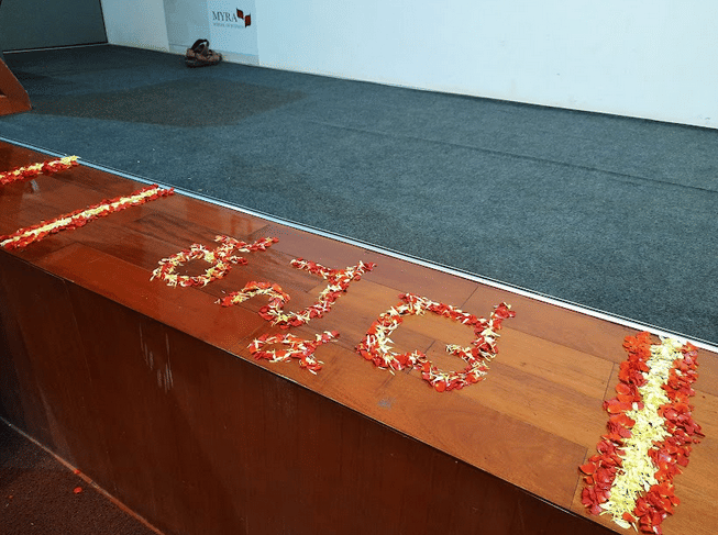 MYRA School of Business Mysore Kannada Rajayotsava photo 1